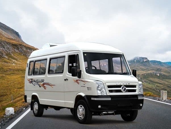 Force Tempo Traveller, 12-seater minibus
